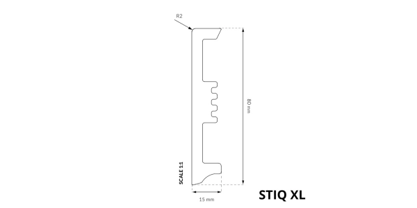 Arbiton STIQ XL Dąb Bazylea STX810